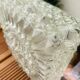 Glass flush mount ceiling or wall light