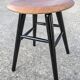 Scandinavian vintage minimalist stool Ilmari Tapiovaara, for Nesto 1960