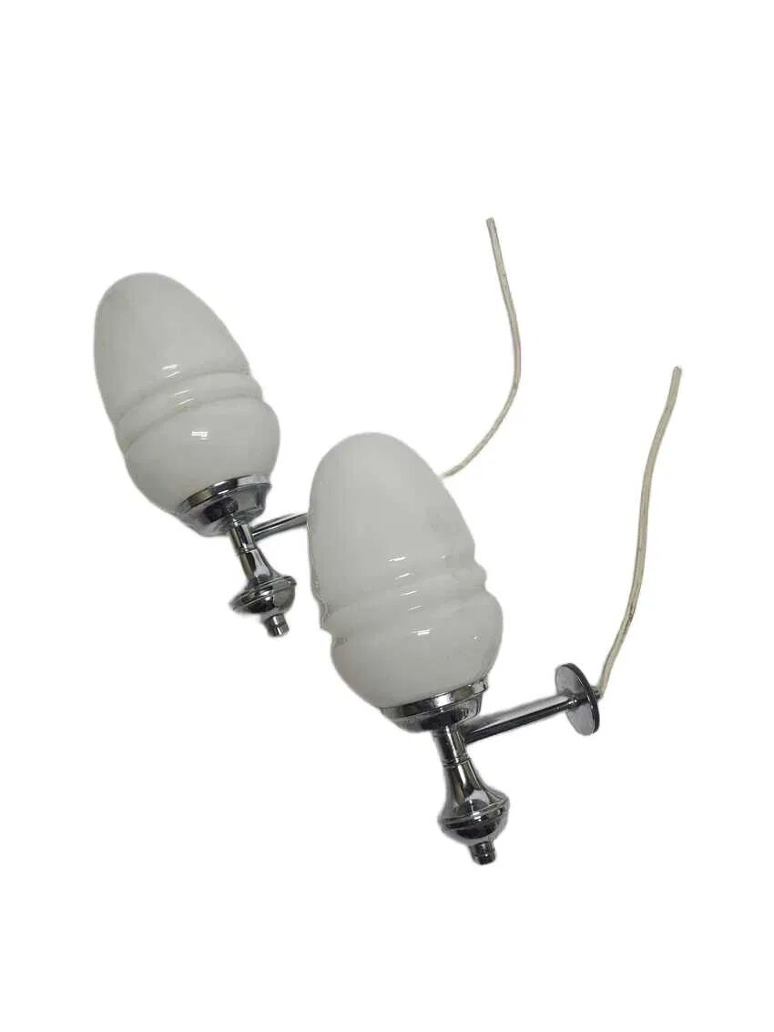 BTU wall lamp in art deco style