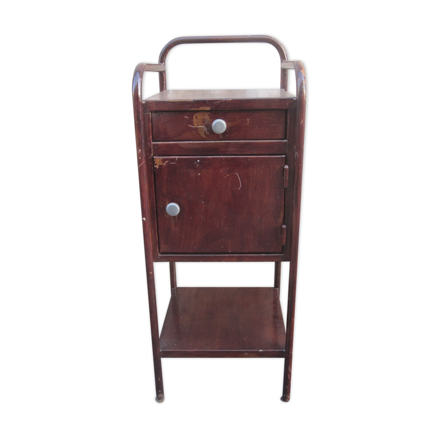 Industrial bedside table Tolix