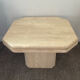 Vintage travertine coffee table from the 1970s.