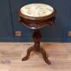 French lamp table with marble top - winetable