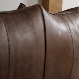 Le Bambole sofa in buffalo leather by Mario Bellini for B&B Italia, 1970s