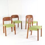 Set van 4 Deense stoelen 'Harte Skov