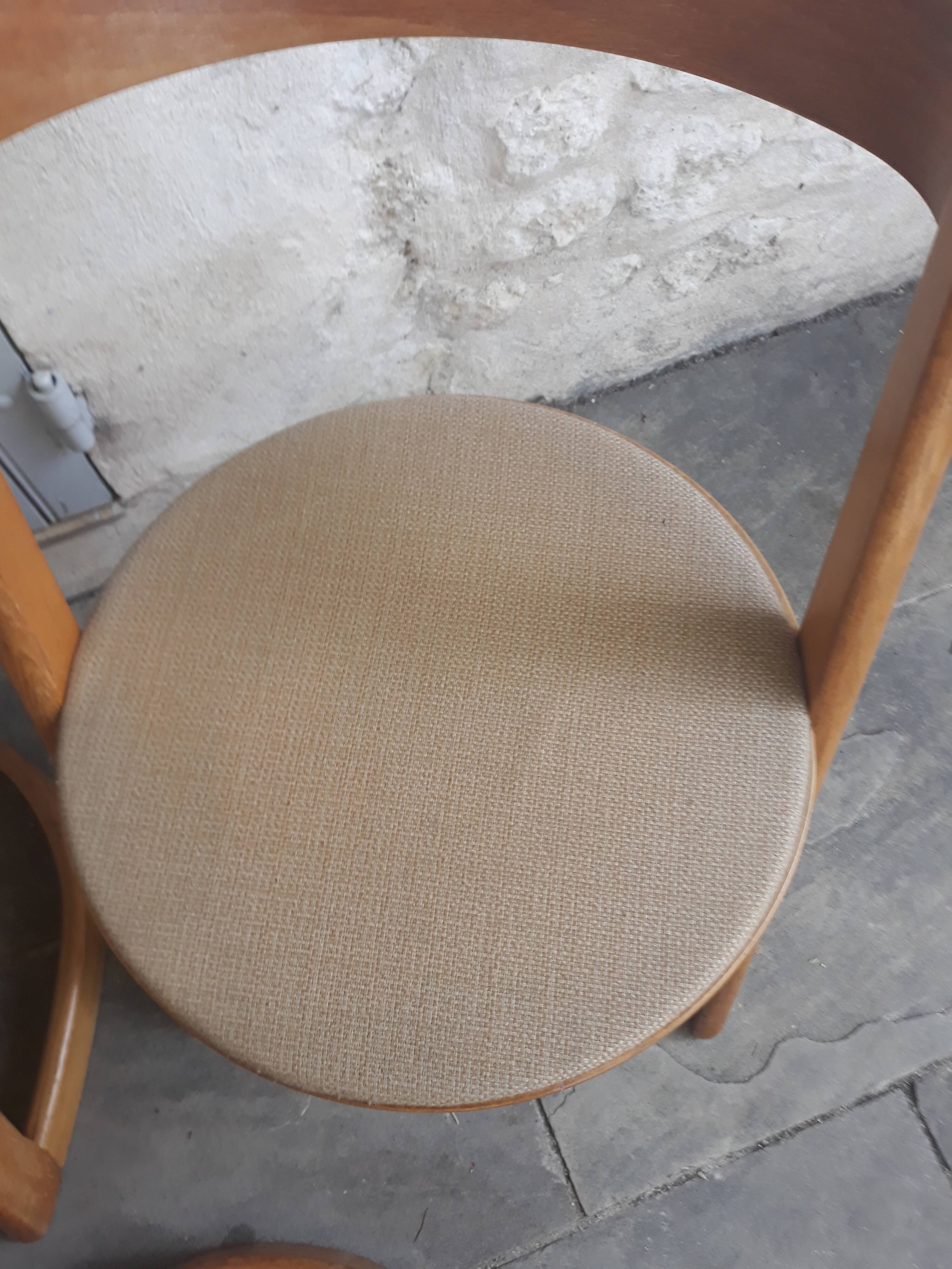 Series of 6 chairs Halfa Baumann 70