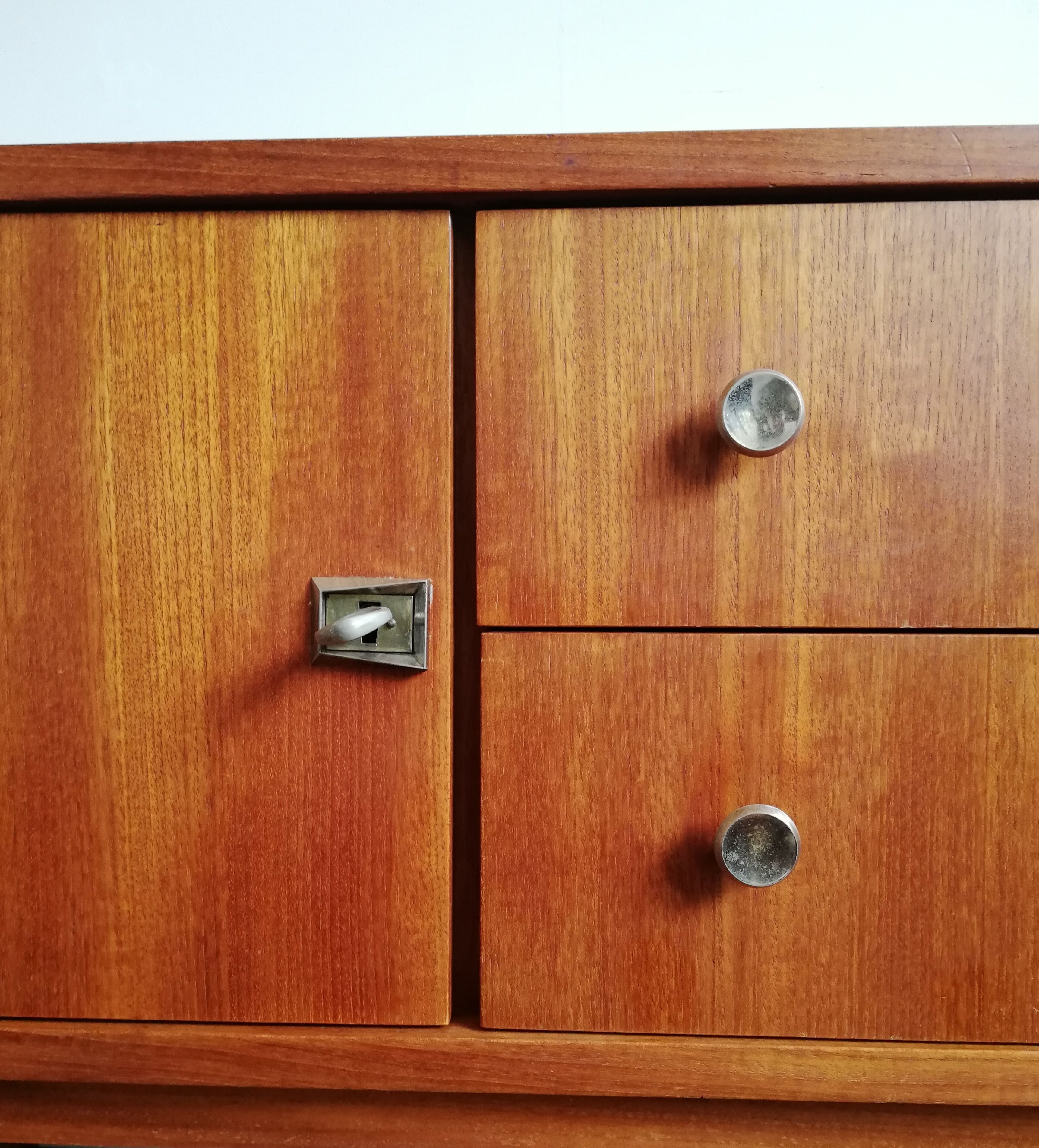 Enfilade furniture tv Scandinavian teak 60s