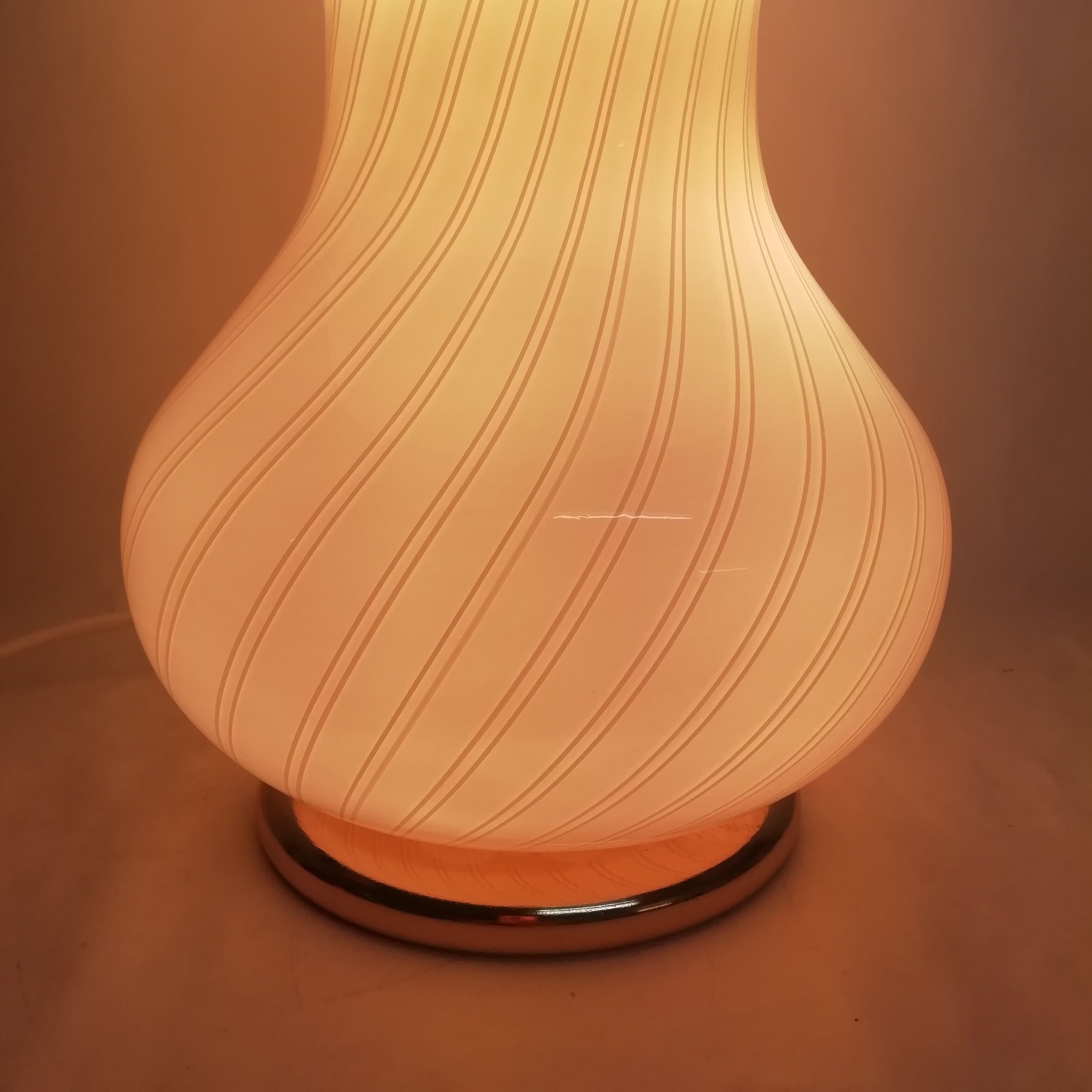 Murano glass table lamp
