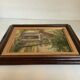 Landscape tableau of the countryside, canvas mounted on panel, signed.