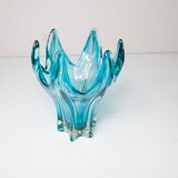 60's blue Murano vase