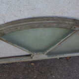 Window half moon pine