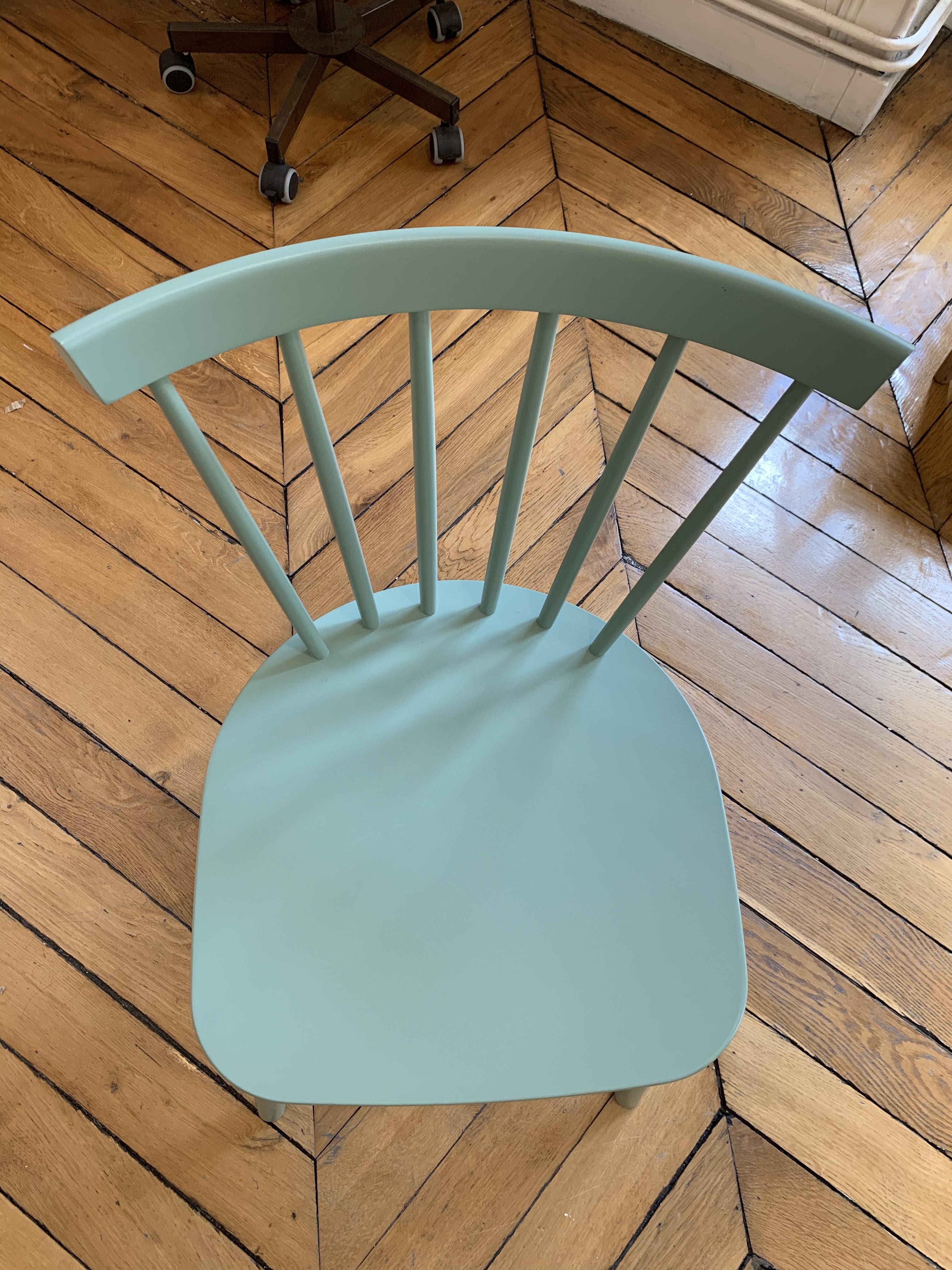 Chair FDB Møbler J46 turquoise