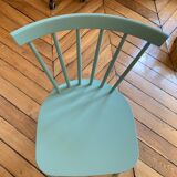 Chaise FDB Møbler J46 turquoise