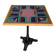 Vintage bistro table with painted top Bing, Cannes, 1990s