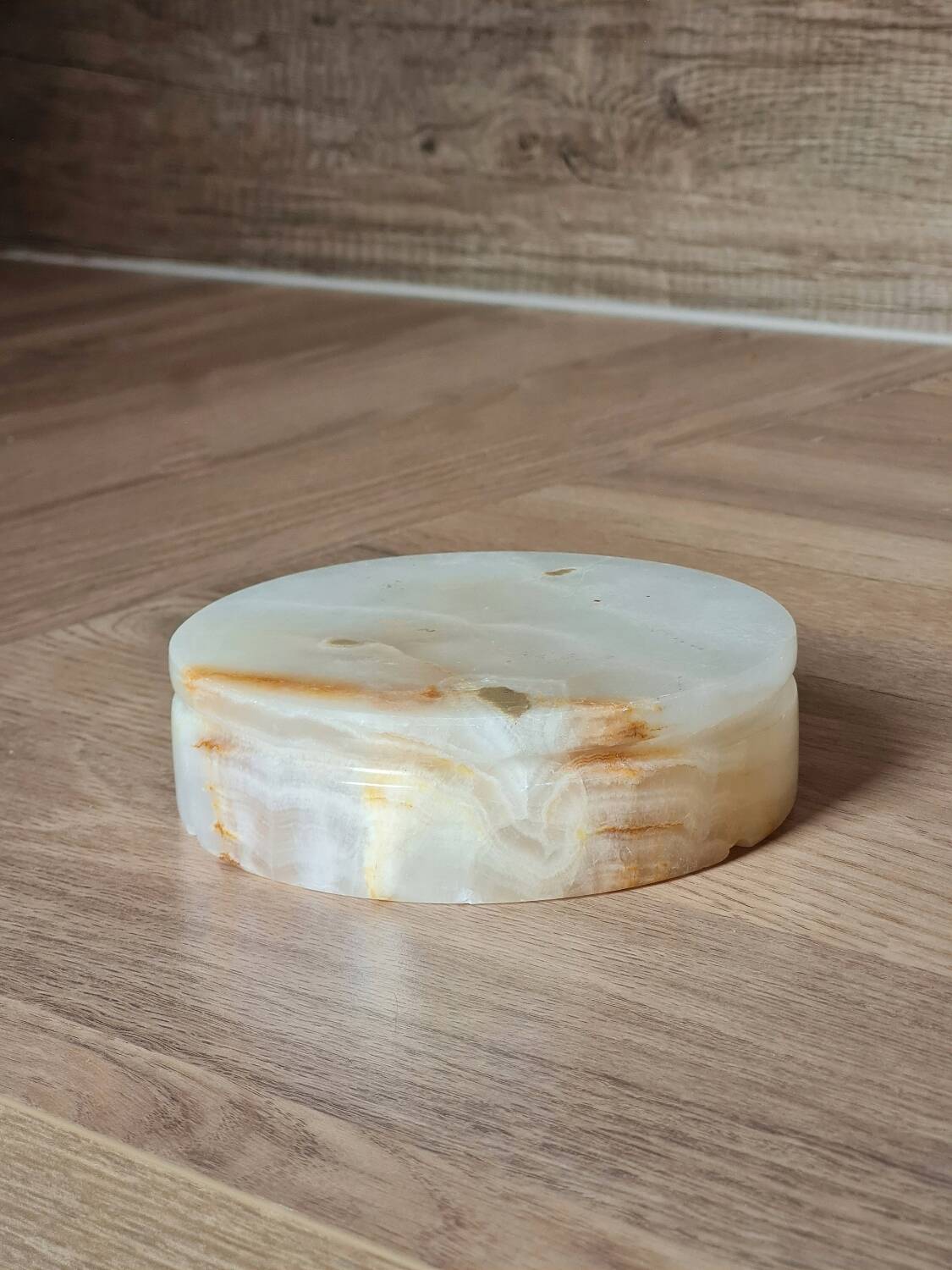 Vintage onyx ashtray/empty pocket