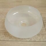Set of 4 French Vintage Retro White Opaque Glass Replacement Shades 248
