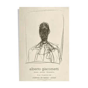 Alberto Giacometti affiche château