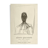 Alberto Giacometti poster castle of tanlay