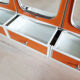 Armoire miroir de salle de bain 1970
