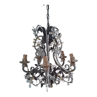 Chandelier with tassels