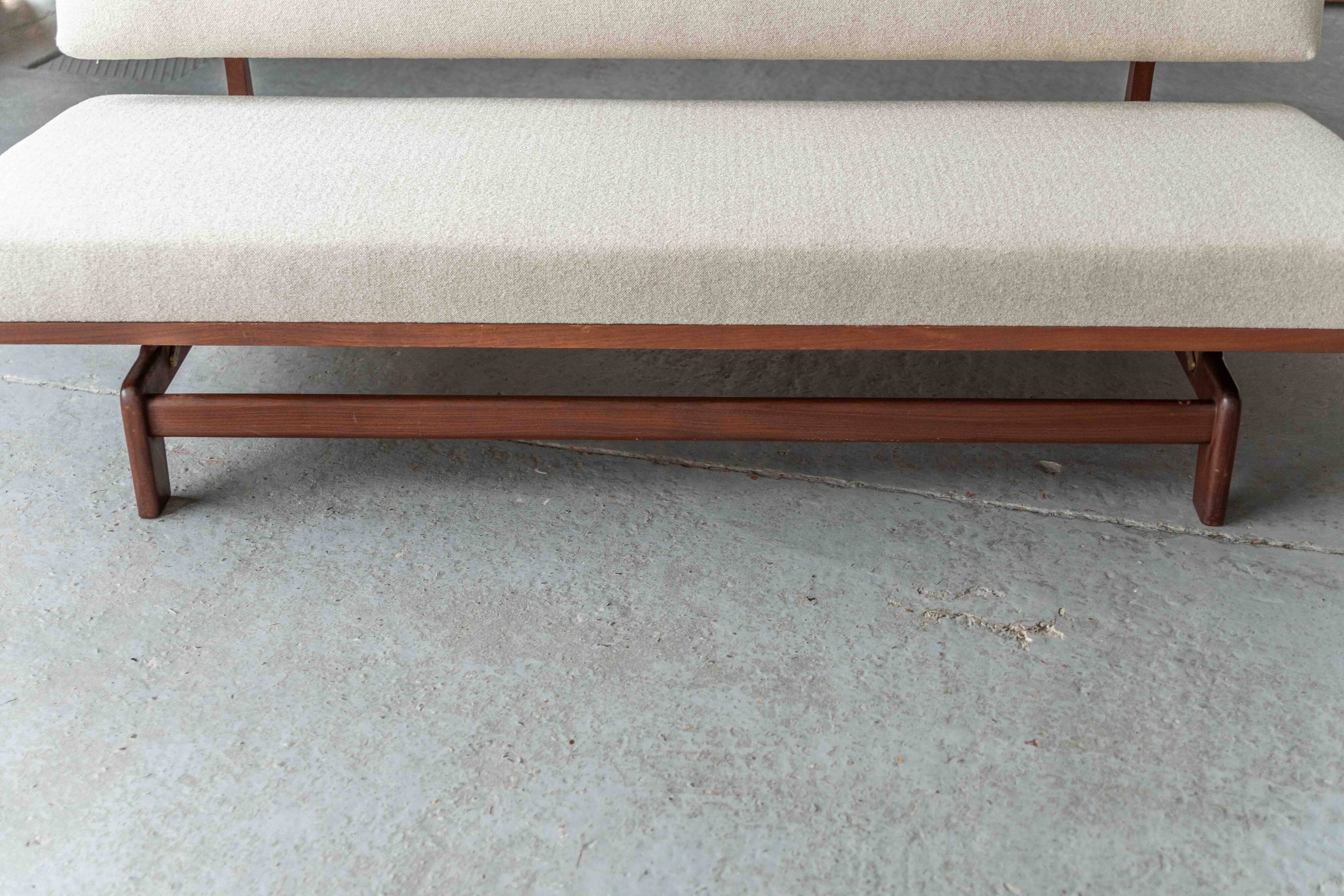 Daybed/ 3-seater sofa by Hans Bellmann for Wilkhahn, Germany, 1960's