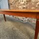 Large bistro café table Alsatian winstub restaurant 1930