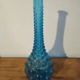 Bottle vase vintage molded glass