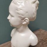 Bust image young girl Biscuit