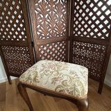 Vintage upholstered stool