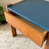 Vintage Scandinavian Cube Bedside Table