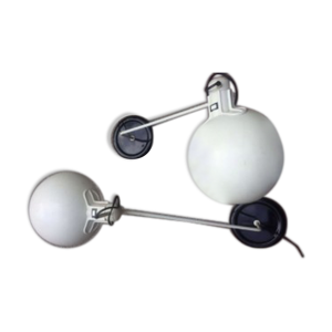 Paire de lampes articulées par