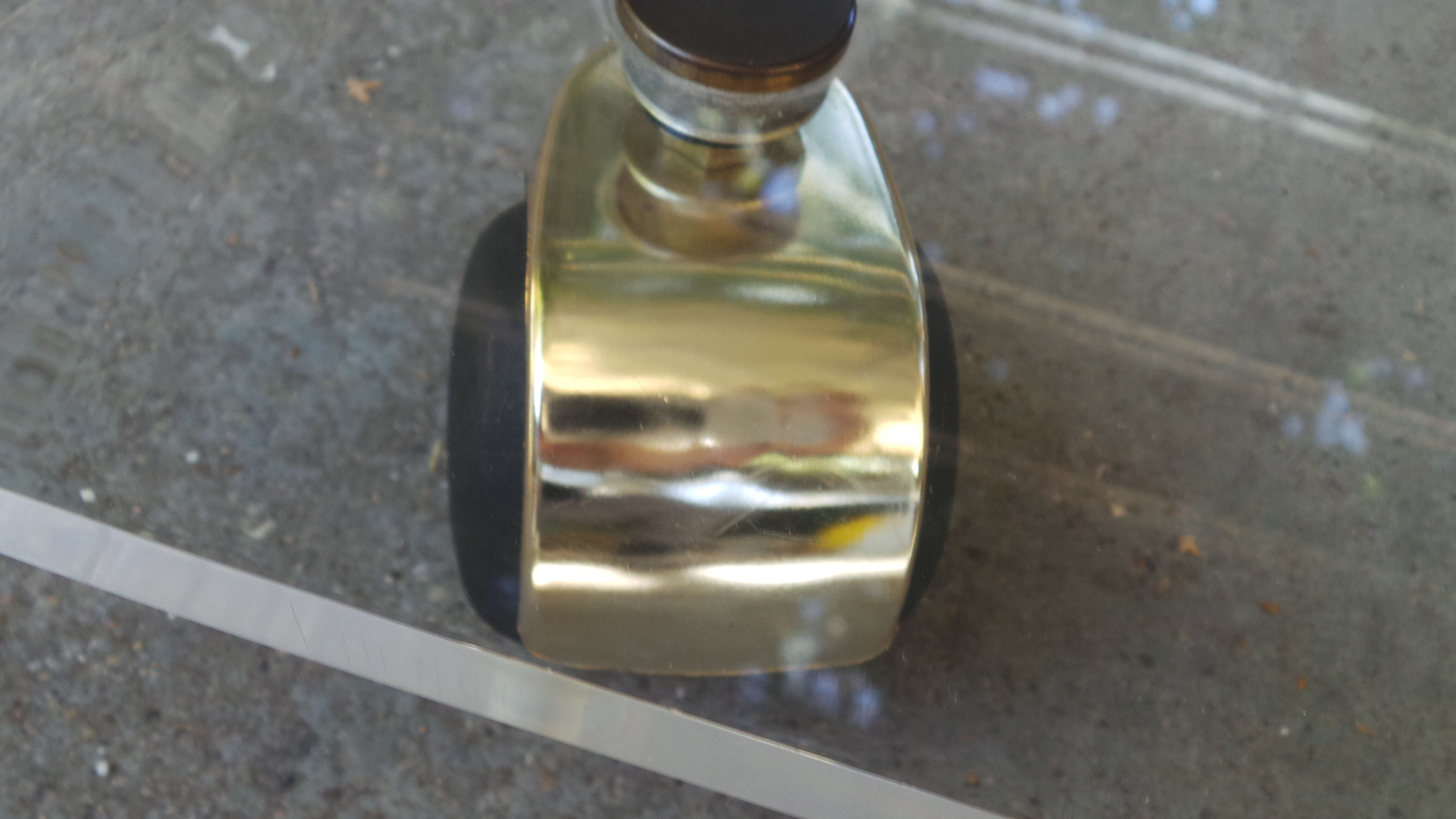 70's Plexiglas wheelchair