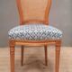 Set of 8 Louis XV style chairs