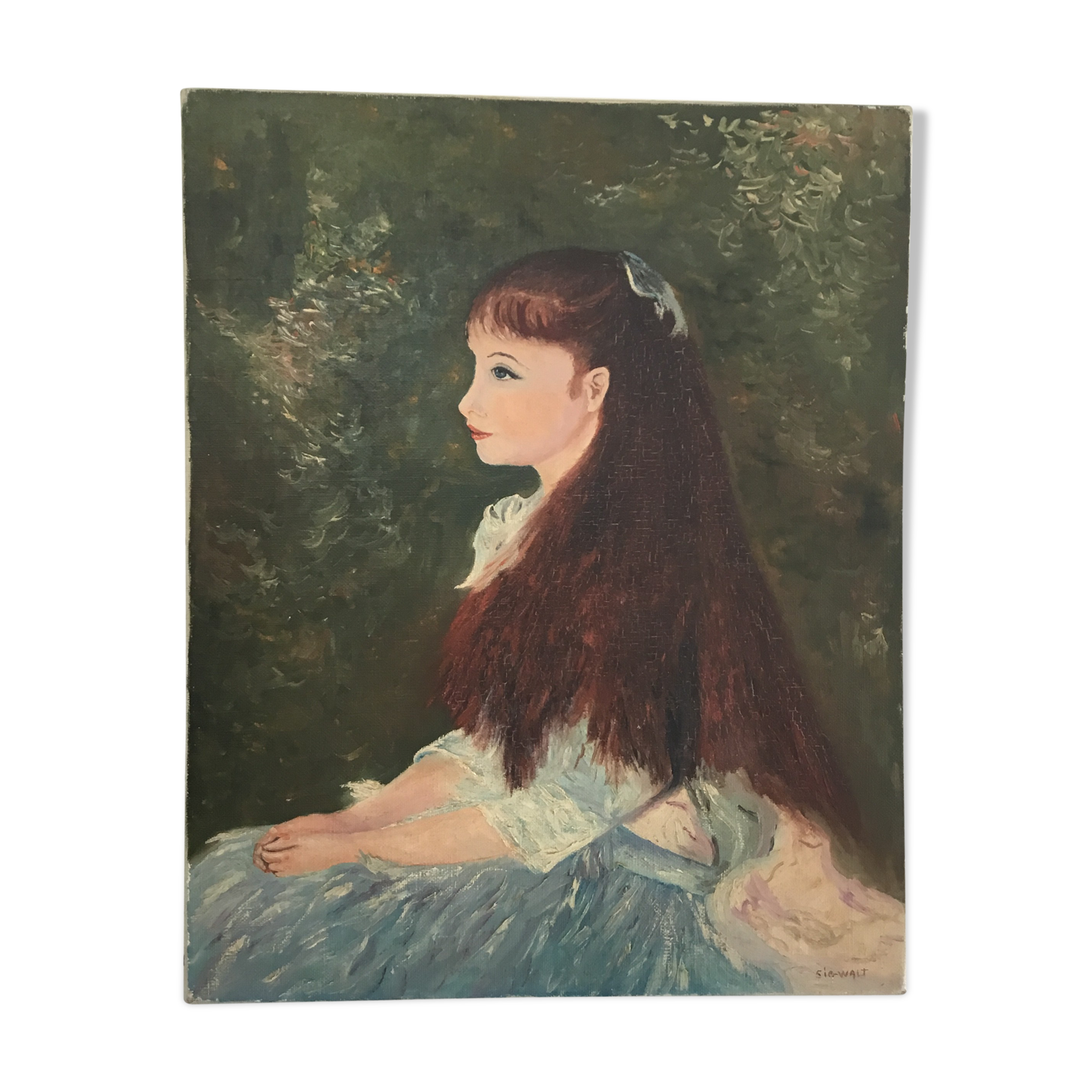 Portrait of a young woman