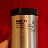 Pair of spotlights, wall lights, "Phillips" Dutch manufacture, from the 70s
