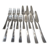6 couverts à poisson 12p métal argenté orfèvre Christofle Concorde