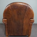 Sheepskin armchair