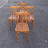Set of 4 Baumann bistro chairs