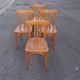 Set of 4 Baumann bistro chairs