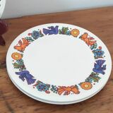 Acapulco dessert plate set