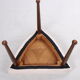 Scandinavian hocker reupholstered design 1960s