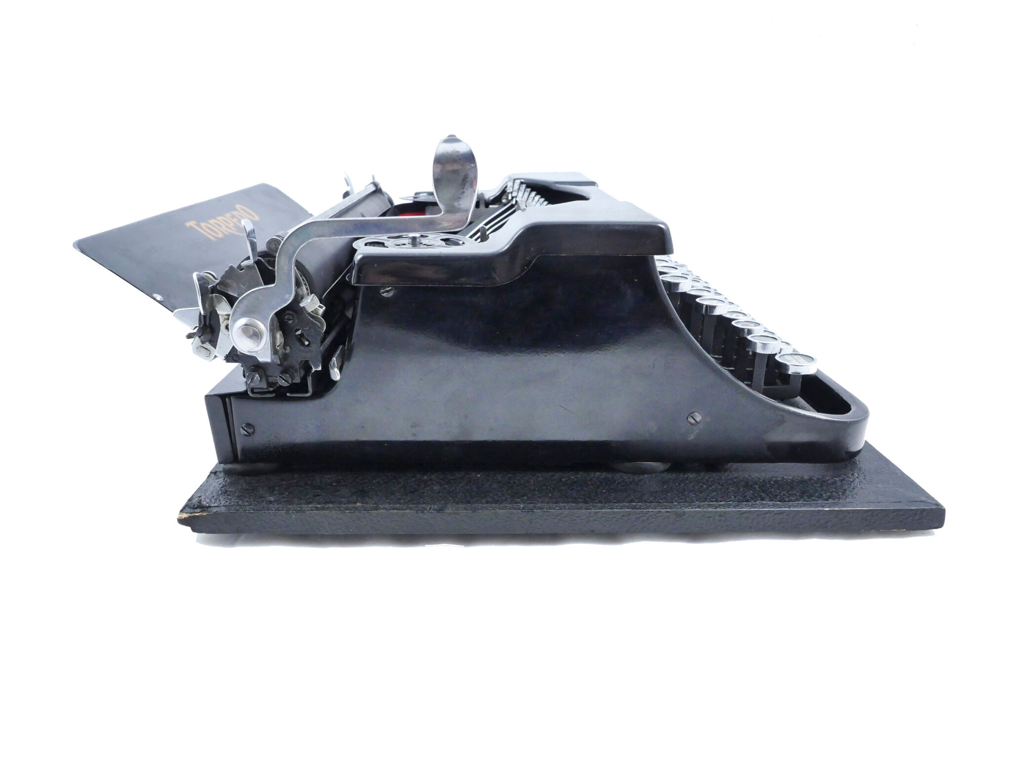 Brilliant black torpedo typewriter 1936