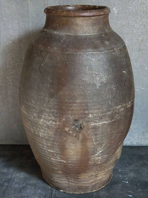 Poterie traditionnelle XXL Art-populaire ancienne XIXème 42 cm