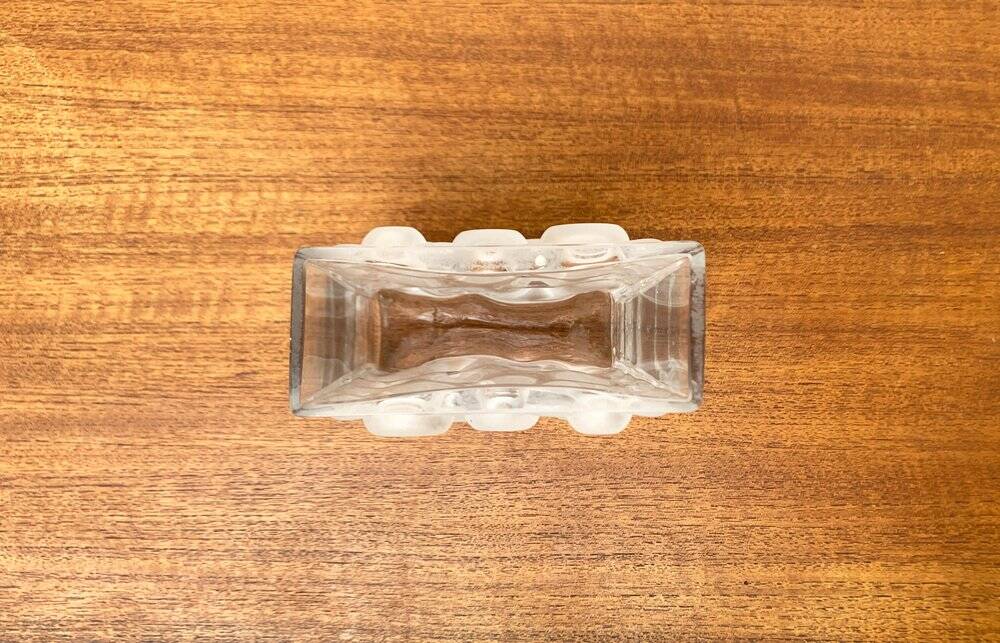 Mid-century German space age bubble glass vase by Gral, 1960s.