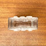 Mid-century German space age bubble glass vase by Gral, 1960s.