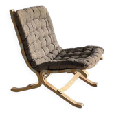 Chaise lounge Siesta des années 1960 attribuée à Ingmar Relling.