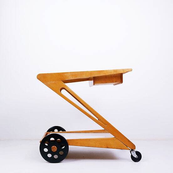 "Mobilo PE03" Serving Trolley by Cees Braakman for Pastoe, 1950s