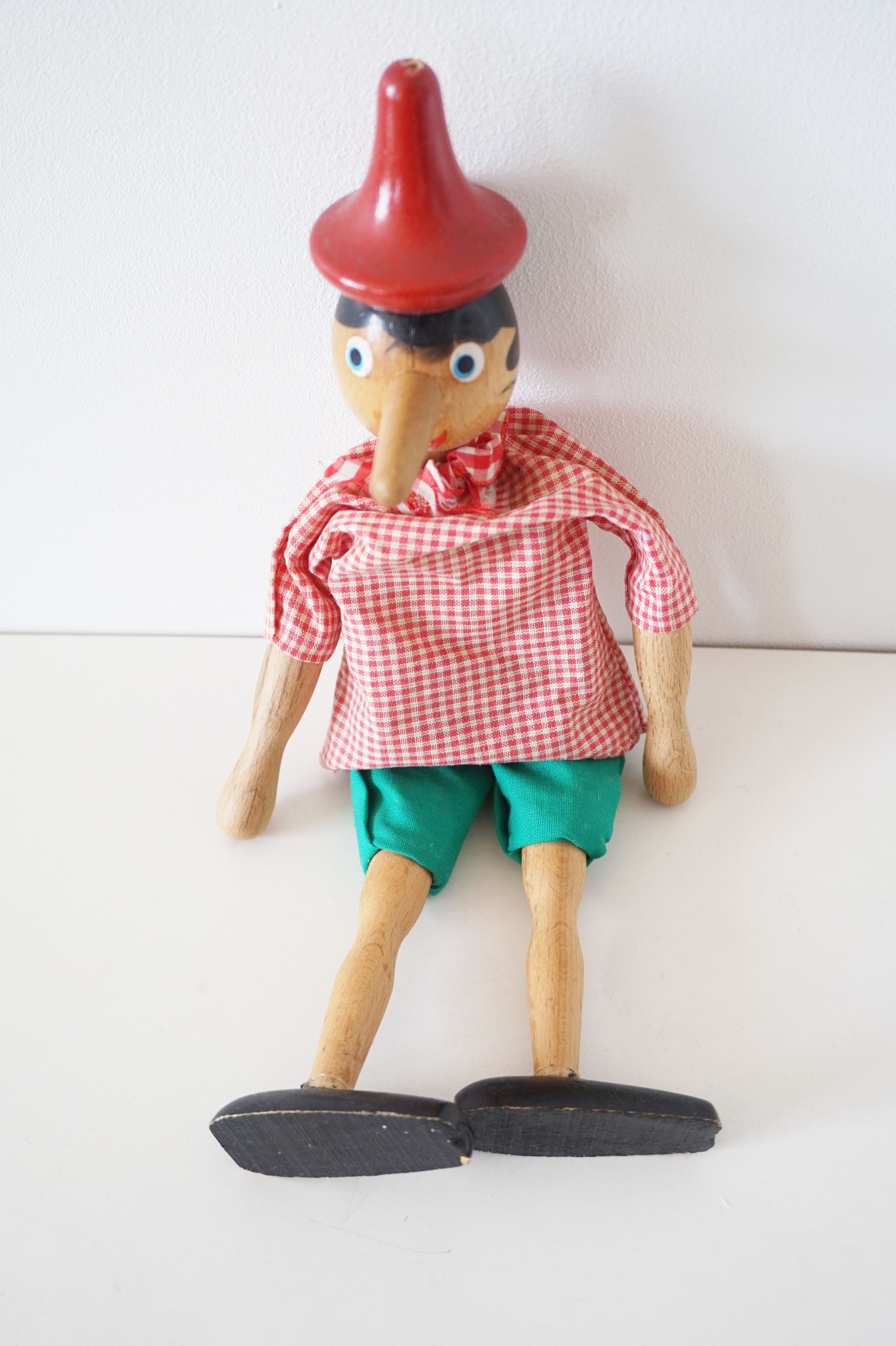 Pinocchio ancien en bois
