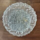Round vintage glass ceiling light 24cm