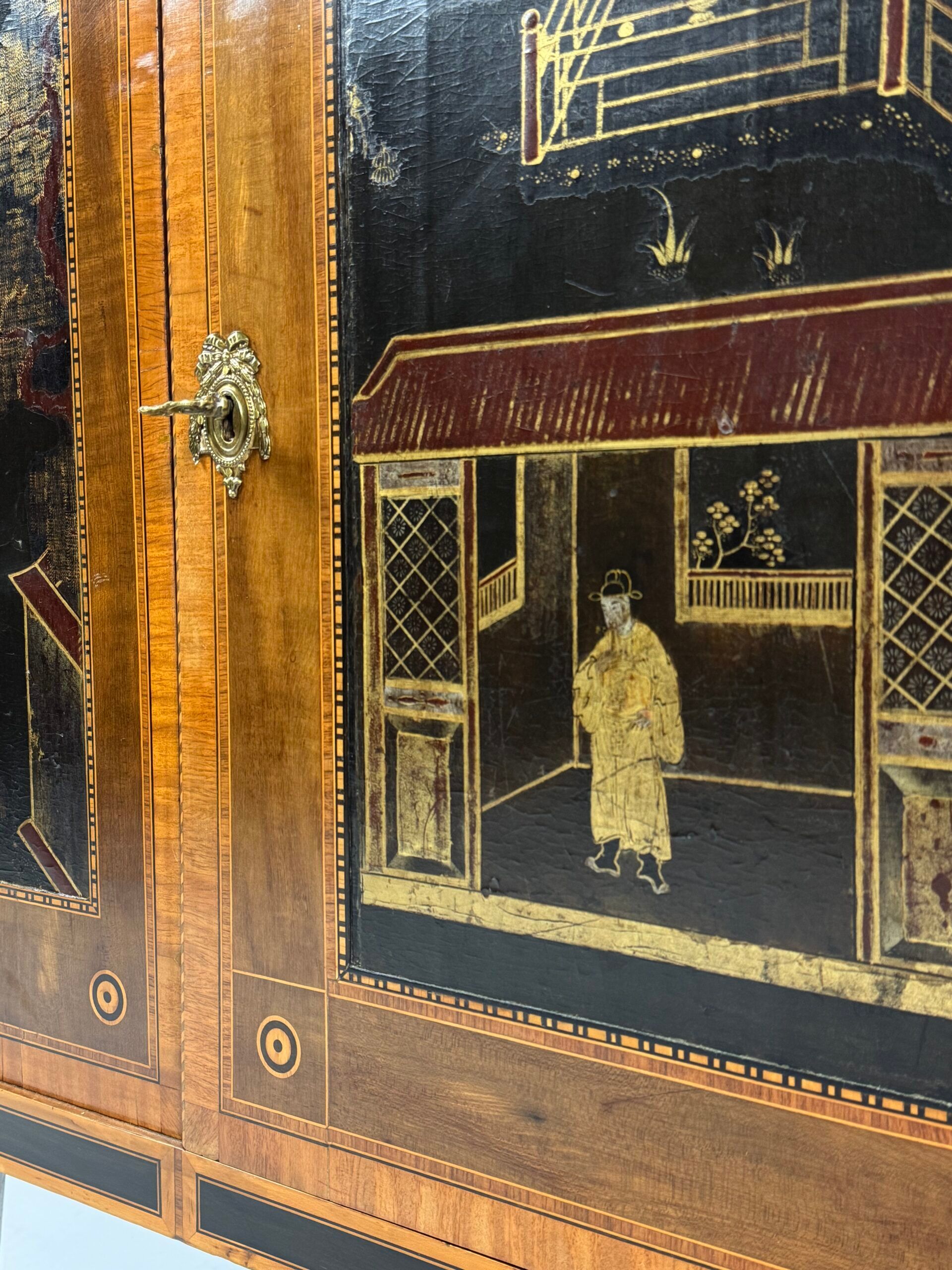 Buffet pliant Louis XVI du XVIIIe siècle
