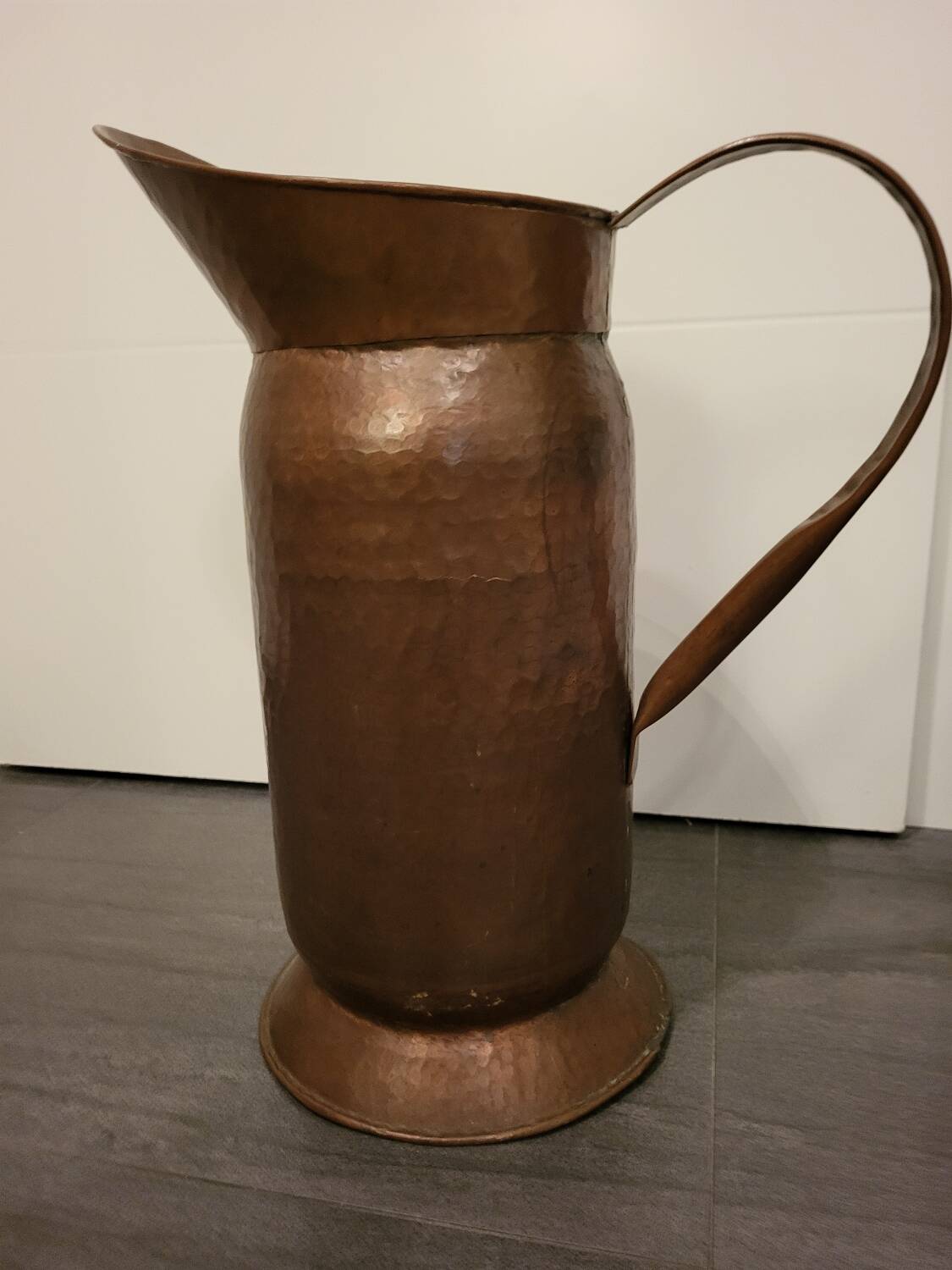 Copper umbrella stand
